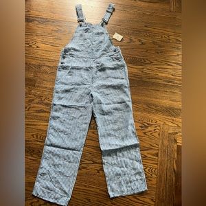 Faherty Mechanic linen overalls